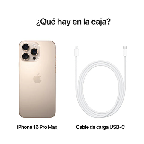 Apple Teléfono Celular iPhone 16 Pro Max, 1TB