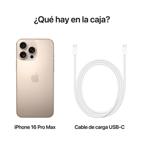 Apple Teléfono Celular iPhone 16 Pro Max, 512GB