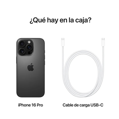 Apple Teléfono Celular iPhone 16 Pro, 128GB