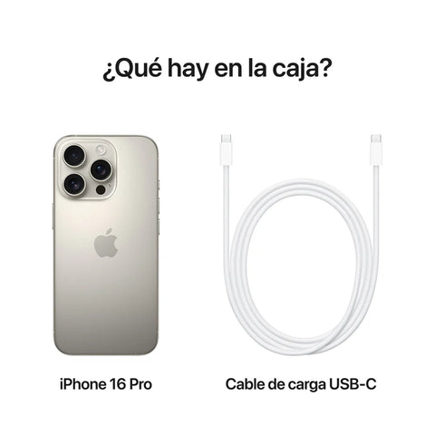 Apple Teléfono Celular iPhone 16 Pro, 256GB