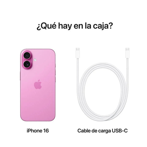 Apple Teléfono Celular iPhone 16, 128GB