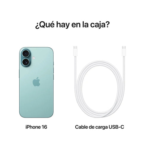 Apple Teléfono Celular iPhone 16, 128GB