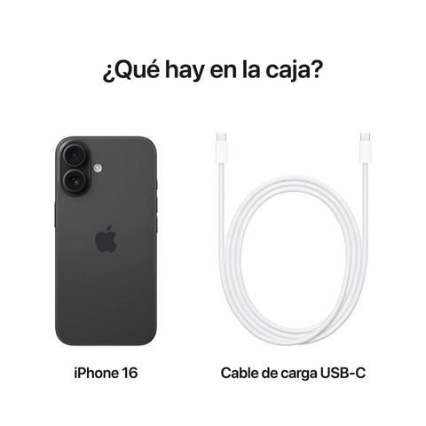 Apple Teléfono Celular iPhone 16, 128GB