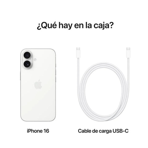 Apple Teléfono Celular iPhone 16, 256GB