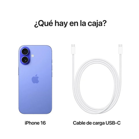 Apple Teléfono Celular iPhone 16, 512GB