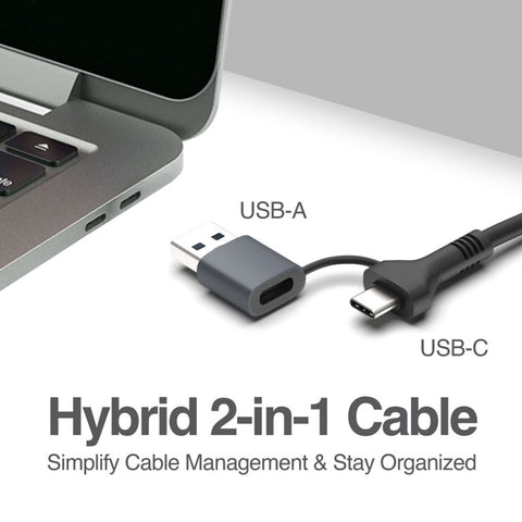 Argom Hub Adaptador USB-C 3.0 7 Puertos, ARG-UB-0191