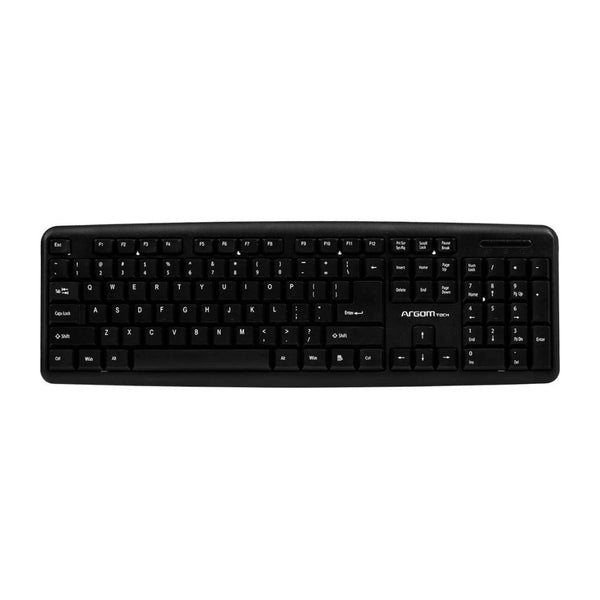 Argom Teclado Clásico Ingles USB (ARG-KB-7424)