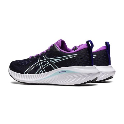 Asics Tenis Gel-Excite 10 Run Negro/Agua Marina, para Mujer