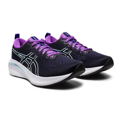 Asics Tenis Gel-Excite 10 Run Negro/Agua Marina, para Mujer