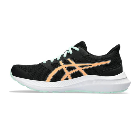 Asics Tenis Jolt 4 Run Negro/Amarillo, para Mujer