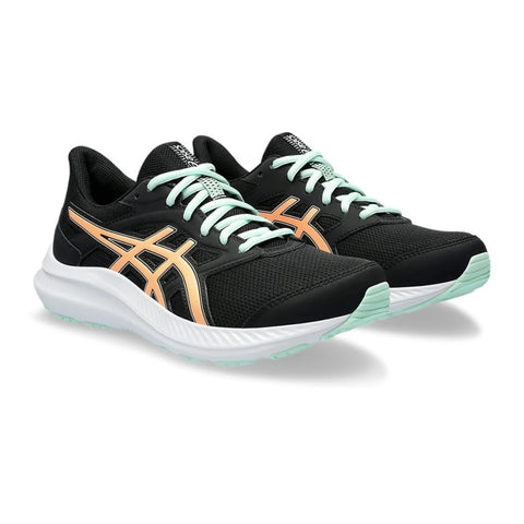 Asics Tenis Jolt 4 Run Negro/Amarillo, para Mujer