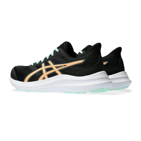 Asics Tenis Jolt 4 Run Negro/Amarillo, para Mujer