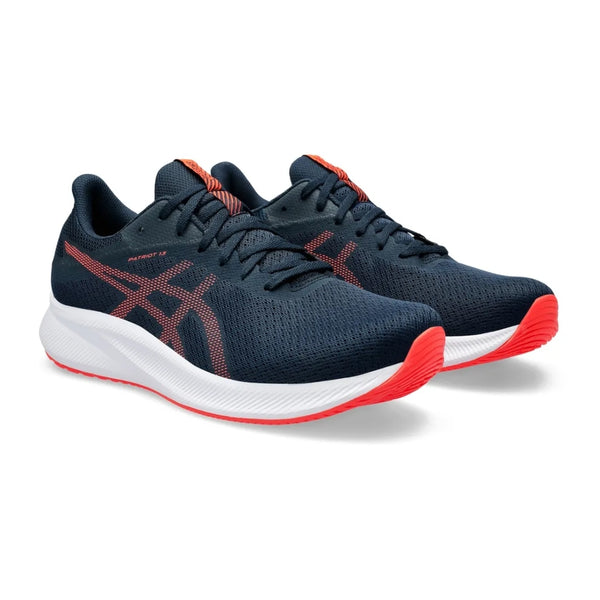 Asics Tenis Patriot 13 Run Azul Francés/Rojo, para Hombre