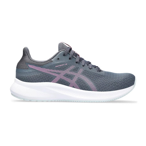 Asics Tenis Patriot 13 Run Gris/Rosa, para Mujer