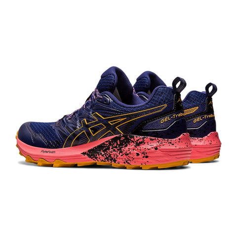 Asics Tenis Trabuco Terra Run Azul Índigo/Tormenta, para Mujer