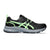 Asics Tenis Trail Scout 3 Run Negro/Verde Claro, para Hombre