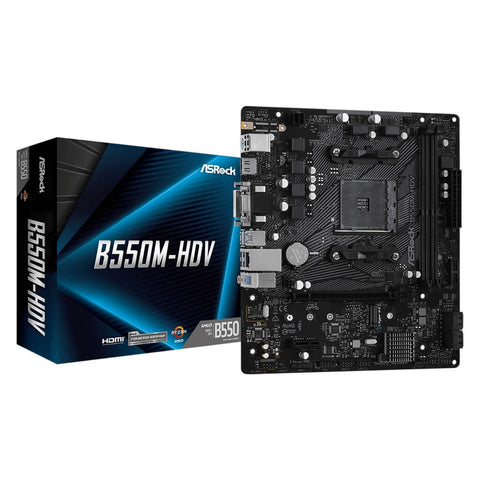 Asrock Tarjeta Madre, B550M-HDV