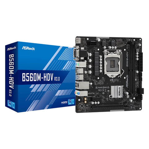 Asrock Tarjeta Madre, B560M-HDV R3.0