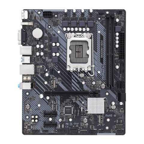 ASRock Tarjeta Madre, B660M-HDV