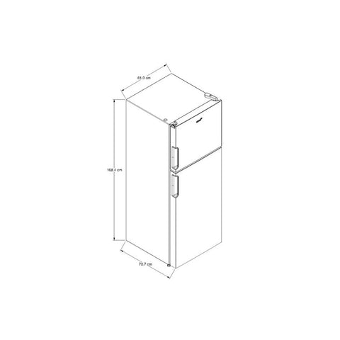 Acros Refrigeradora Top Mount 13 Pies, At1330d