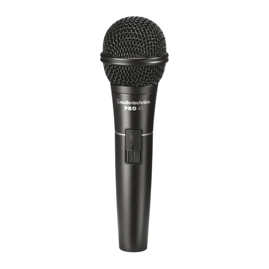 Audio-Technica Micrófono de Mano Dinámico Cardioide XLR, PRO41LC