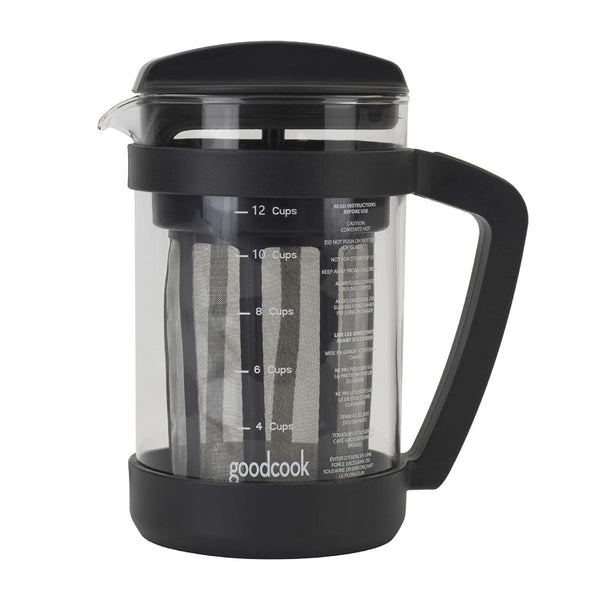 Good Cook Cafetera con Filtro para Cold Brew, 1.5 Litros