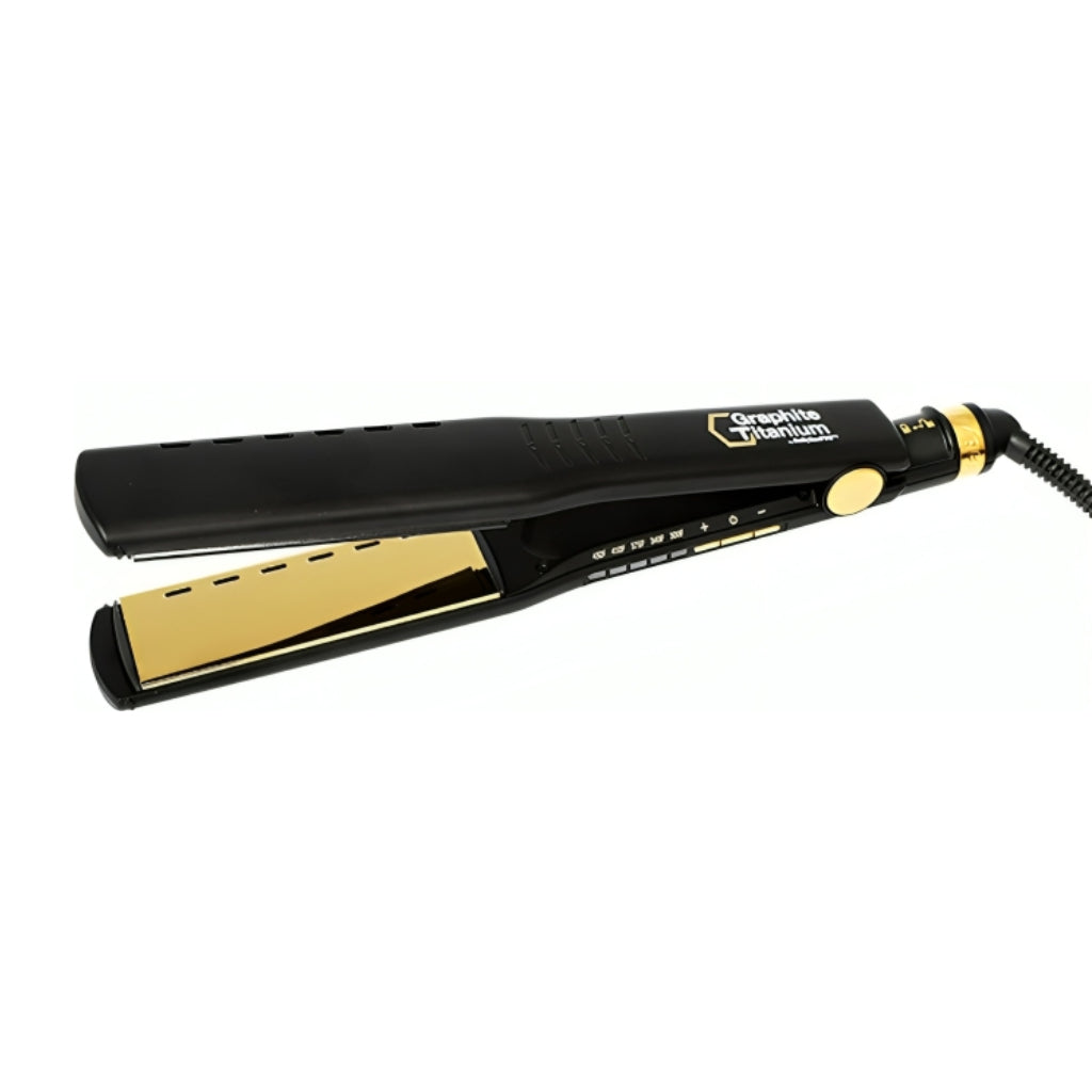 BaByliss Pro Plancha Alisadora para Cabello 1 1/2" Graphite Titanium