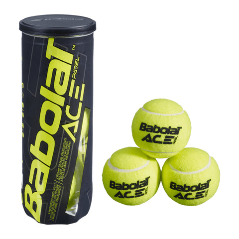 Babolat Set Bolas de Padel Ace X3, 3 Unidades