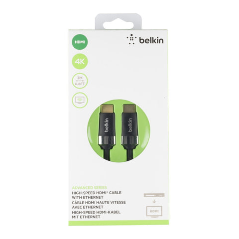 Belkin Cable HDMI con Ethernet High Speed 2 Metros, AV10050BT2M