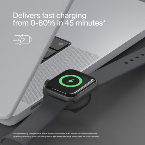 Belkin Cargador Inalámbrico Portátil USB-C para Apple Watch