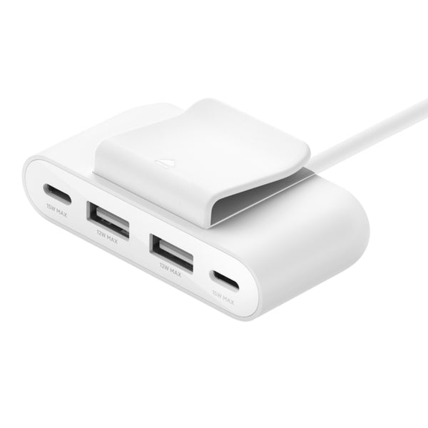 Belkin Cargador USB de 4 puertos, BUZ001TT2MWHB7