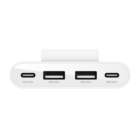 Belkin Cargador USB de 4 puertos, BUZ001TT2MWHB7