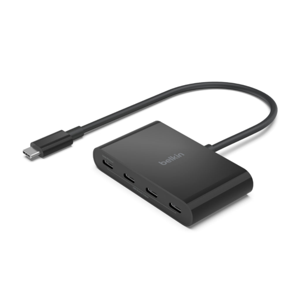 Belkin Hub Adaptador USB-C 4 Puertos, AVC018btBK