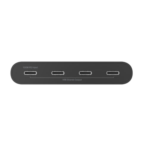 Belkin Hub Adaptador USB-C 4 Puertos, AVC018btBK