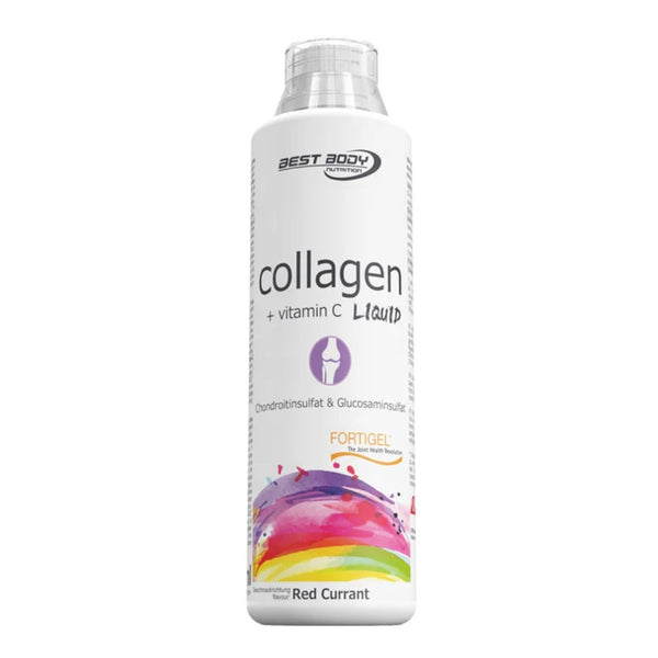 Best Body Nutrition Suplemento Alimenticio Collagen Liquid Colágeno + Vitamina C, 500 Ml