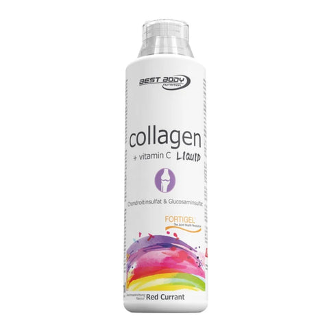 Best Body Nutrition Suplemento Alimenticio Collagen Liquid Colágeno + Vitamina C, 500 Ml