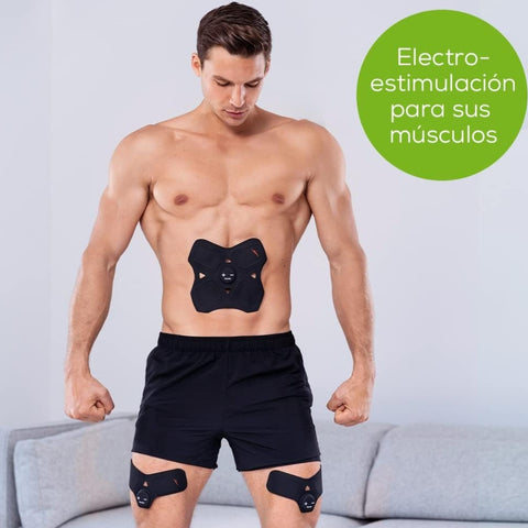 Beurer Set Estimuladores Musculares Pads EMS + Gratis Set Almohadillas de Gel con Pilas