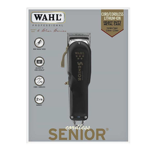 Wahl Cortadora de Cabello Profesional Inalámbrica Senior Pro 8504-308