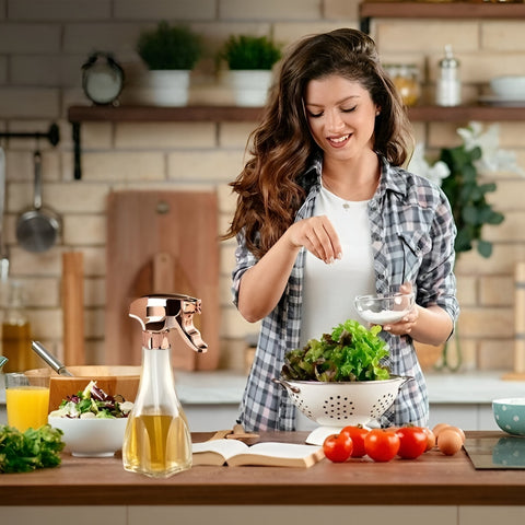 Miomu Botella Rociadora en Spray para Aceite de Cocina