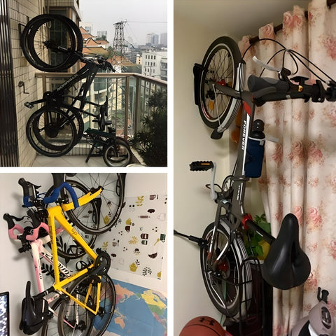 Miomu Rack para Colgar Bicicletas en Pared, 2 Piezas