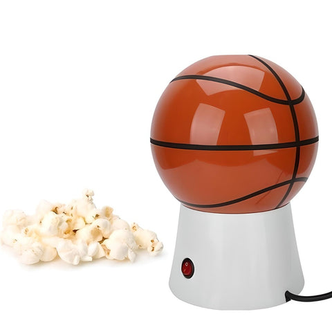 Miomu Máquina de Hacer Palomitas Con Tazón, Diseño Bola Baloncesto