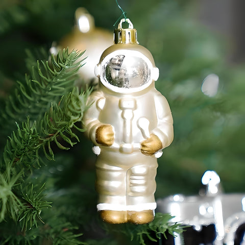 Miomu Set de Adornos Navideños para Árbol, Diseño Astronauta