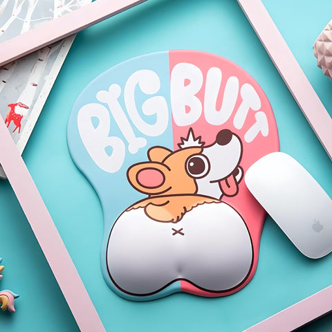 Miomu Mousepad 3D, Diseño Doggy Butt