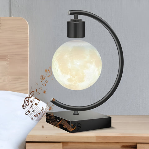 Miomu Lámpara LED Luna Flotante Magnética, Diseño 2 en 1