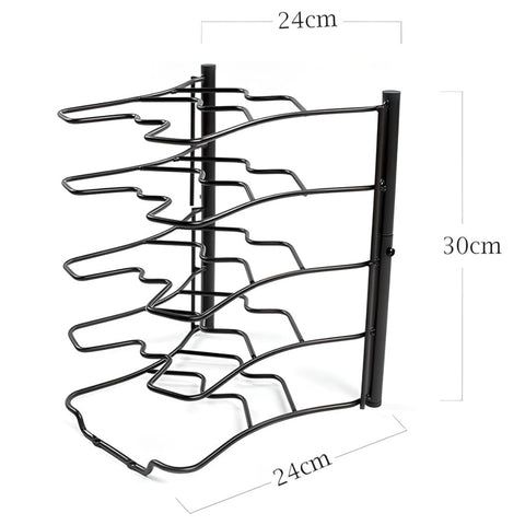 Miomu Organizador para Utensilios de Cocina, 5 Espacios