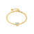 CR Charms Pulsera Encanto Del Amor, Acero