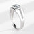 CR Charms Anillo Ajustable Centelleo Élite, Plata 925