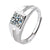 CR Charms Anillo Ajustable Centelleo Élite, Plata 925