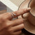 CR Charms Anillo Ajustable Serpiente Sutil, Plata 925