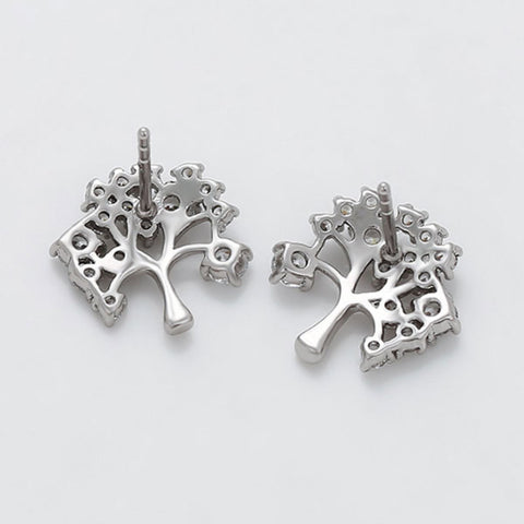 CR Charms Aretes Arbol de Vida, Alloy